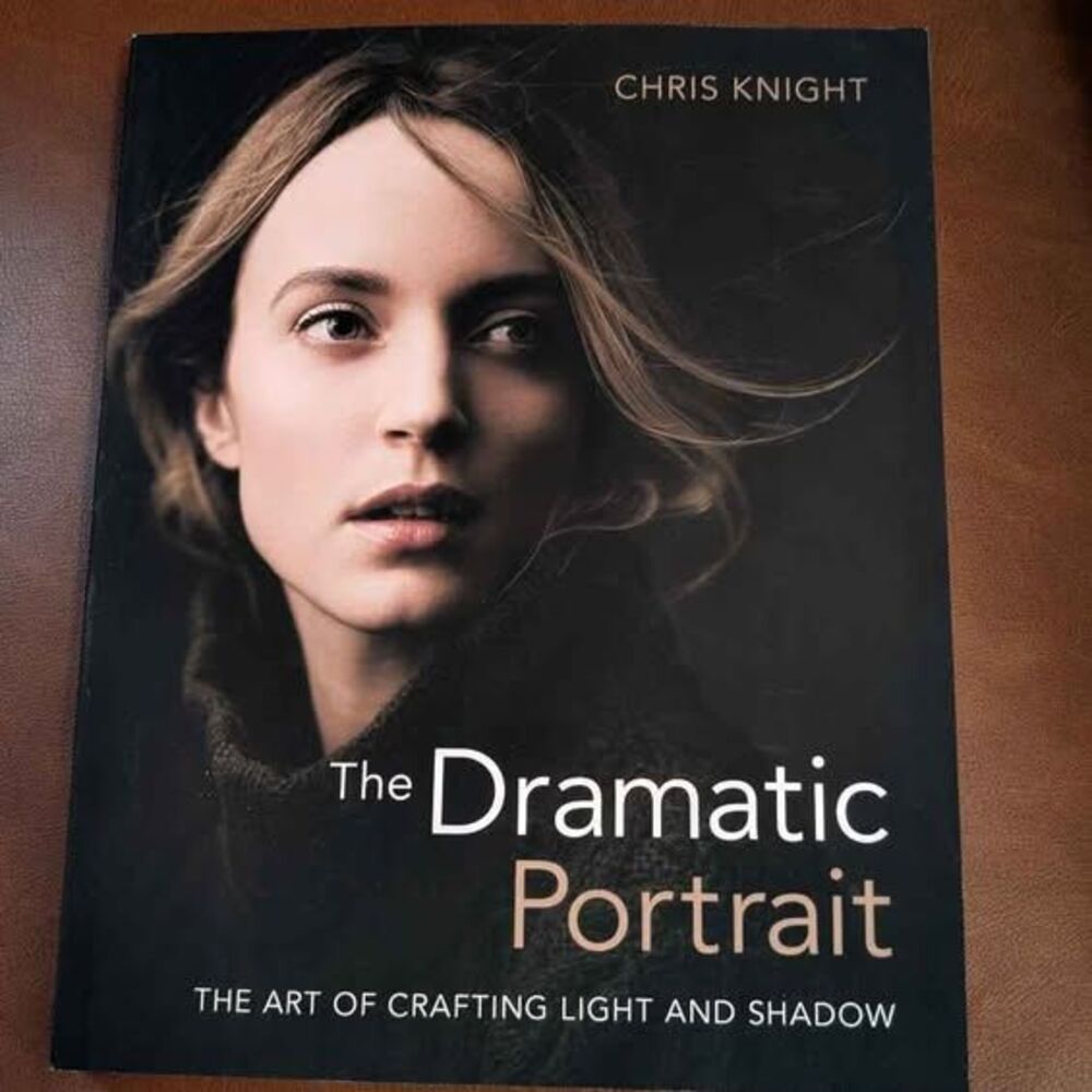 Dramatic Portrait Art of Crafting Light and Shadow photography book Chris Knight
